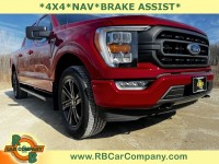 Used, 2021 Ford F-150 XLT, Red, 35136-1