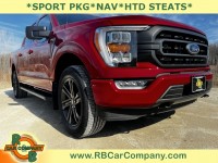 Used, 2021 Ford F-150 XLT, Red, 35136-1