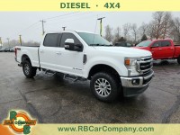 Used, 2021 Ford Super Duty F-250 Pickup LARIAT, White, 35025-1