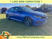 Used, 2021 Honda Civic Sedan Sport, Blue, 34655-1