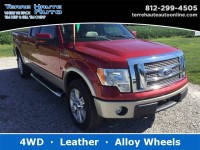 Used, 2010 Ford F-150 Lariat, Red, 100487-1