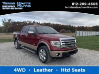 Used, 2014 Ford F-150 Lariat, Red, 102671-1