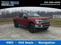 Used, 2018 Ford F-150 XLT, Red, E35588TH-1
